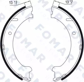 FOMAR FRICTION FO 9029